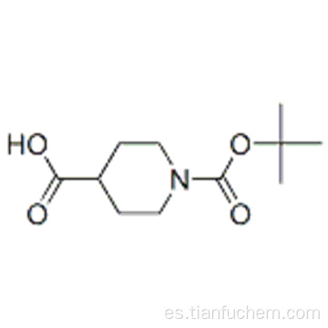 Ácido N-BOC-piperidina-4-carboxílico CAS 84358-13-4